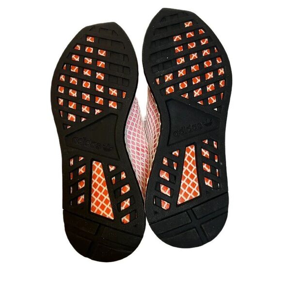 Adidas Deerupt Fishnet Sneakers in Pink - Picture 5 of 6